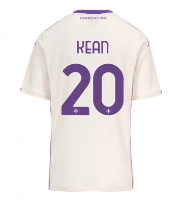 Fiorentina Moise Kean #20 Seconda Maglia 2025-26 Manica Corta Fiorentina Moise Kean #20 Seconda Maglia 2025-26 Manica Corta